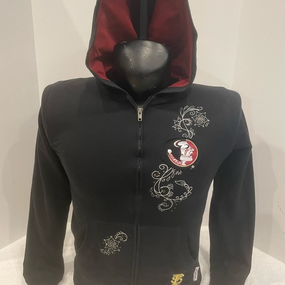 Woman’s University of Florida State FSU Seminoles jacket with pockets and hood. - Picture 3 of 7